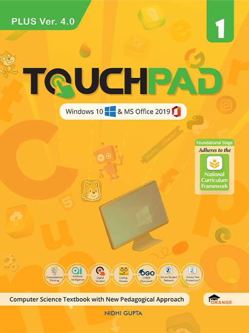 Title details for Touchpad Plus Ver. 4.0 Class 1 Windows 10 & MS Office 2019 by Nidhi Gupta - Wait list